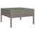 3 Piece Patio Lounge Set with Cushions Poly Rattan Gray A949-310188
