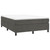 Box Spring Bed Frame Dark Gray Queen Velvet (US/AU Only) A949-3121154