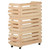Vegetable Trolley 22.4"x11.8"x31.5" Solid Wood Pine A949-327326