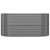 Garden Raised Bed Galvanized Steel 59.8"x31.5"x26.8" Gray A949-318949