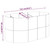 Garden Raised Bed Galvanized Steel 59.8"x31.5"x26.8" Gray A949-318949