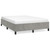 Bed Frame without Mattress Light Gray 53.9"x74.8" Full Velvet A949-347354