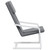 Relaxing Chair Dark Gray Fabric A949-352434