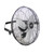 Vie Air Dual Function 18 Inch Wall Mountable Tilting Fan with 3 Speed Motor in Black D970-VA-18W