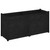 Garden Planter Black 59.1"x19.7"x27.6" Solid Wood Pine A949-810758