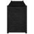 Garden Planter Black 59.1"x19.7"x27.6" Solid Wood Pine A949-810758