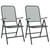 3 Piece Patio Dining Set Expanded Metal Mesh Anthracite A949-3084717