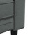 Chesterfield Sofa 2-Seater Dark Gray Fabric A949-372548