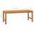 Patio Bench 44.9" Solid Teak Wood A949-316626