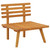 Patio Chair with Cushions Solid Acacia Wood A949-46671