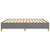 Bed Frame without Mattress Dark Gray California King Fabric A949-347213