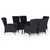 7 Piece Patio Dining Set Dark Gray A949-3099640