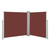 Retractable Side Awning Brown 47.2"x236.2 A949-48451