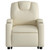 Electric Stand up Massage Recliner Chair Cream Faux Leather A949-3205998