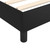 Box Spring Bed Frame Black Full Faux Leather (US Only) A949-3120728