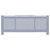 MDF Radiator Cover Gray 80.7 A949-325557