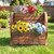 2-Tier Raised Garden Bed Rustic Wood Wagon Shape with Drainage Holes and Wheels-Coffee - Color: Cof D681-HZ10396CF
