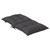 Lowback Chair Cushions 4 pcs Melange Anthracite 39.4"x19.7"x2.8" Fabric A949-4002377