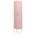 Locker Cabinet Pink 13.8"x18.1"x70.9" Steel A949-336256