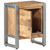 Bedside Cabinet 15.7"x11.8"x19.7" Rough Mango Wood A949-323488