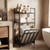 2-Tier Laundry Hamper with Tilt-out Basket-Black B593-JV13371
