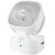 Brentwood 8 Inch Three Speed Oscillating Desktop Fan with Remote Control in White D970-F-900RW