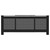 MDF Radiator Cover Black 80.7 A949-325556