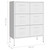Drawer Cabinet White 31.5"x13.8"x40" Steel A949-336152