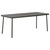 Patio Table Dark Gray 70.9"x32.7"x28.3" Steel A949-46632
