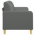 3-Seater Sofa Dark Gray 70.9" Fabric A949-359100