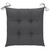 Patio Chairs with Cushions 4 pcs Gray Solid Acacia Wood A949-3061252