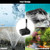 All-in-One 660 GPH Pond Filter Pump with Sterilizer and Fountain Jet - Color: Black D681-EP24456US
