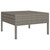6 Piece Patio Lounge Set with Cushions Poly Rattan Gray A949-3056984