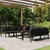 8 Piece Patio Lounge Set with Cushions Aluminum Anthracite A949-3107820