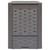 Garden Composter Brown 23.6"x23.6"x32.7" 79.3gal Plastic Rattan A949-45681