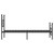 Metal Bed Frame without Mattress with Footboard Black 39.4"x78.7 A949-374352