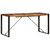 Dining Table 63"x31.5"x29.5" Solid Acacia Wood A949-247419