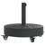 Parasol Base with Wheels for 1.5"/1.9" Poles 59.5 lb Round A949-4007985