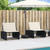 Parasol Base with Wheels for 1.5"/1.9" Poles 59.5 lb Round A949-4007985