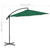 Cantilever Garden Parasol with Steel Pole 118.1" Green A949-44873