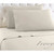 Queen Ivory 100-Percent Egyptian Cotton 1000 Thread Count 4-Piece Sheet Set Q280-QVCSE545328176