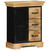 Sideboard 23.6"x11.8"x29.5" Solid Mango Wood A949-247580