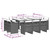 11 Piece Patio Dining Set with Cushions Brown Poly Rattan A949-3277796