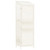 Garden Shed White 21.7"x20.5"x68.7" Solid Wood Fir A949-152187