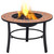 Mosaic Fire Pit Terracotta 26.8" Ceramic A949-46719