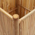 Planter 15.7"x15.7"x31.5" Bamboo A949-366466