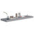 Floating Wall Shelves 4 pcs Gray 35.4"x9.3"x1.5" MDF A949-323861