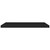 Floating Wall Shelves 4 pcs Black 35.4"x9.3"x1.5" MDF A949-323840