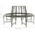 Patio Tree Bench 63" Steel A949-313033