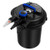 Bio Pressure Pond Filter with 13W UV-C Light 2642 GPH Pond Filter System - Color: Black D681-EP21559